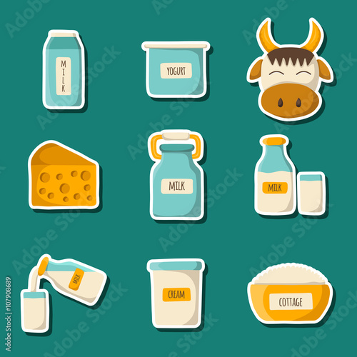 Vector milk products