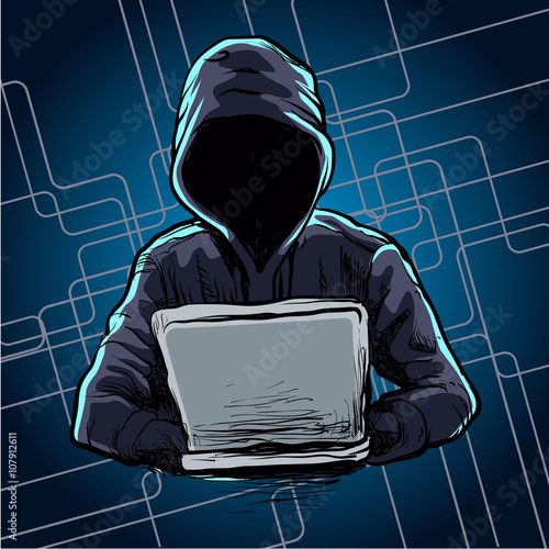 Computer hacker spread a net 