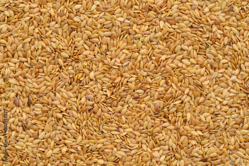 Golden linseed  background