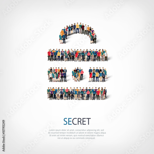 secret people crowd