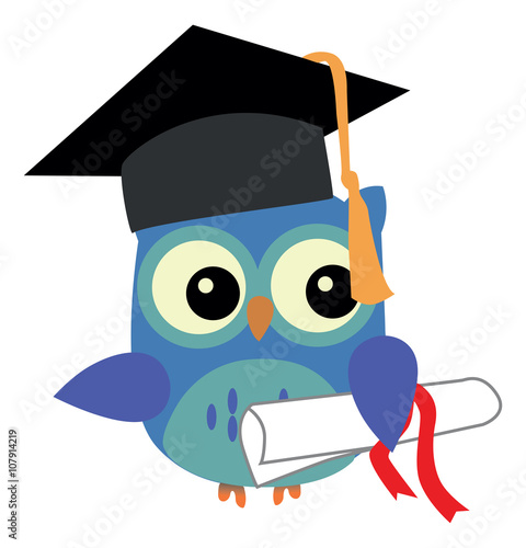 An illustration of a wise owl