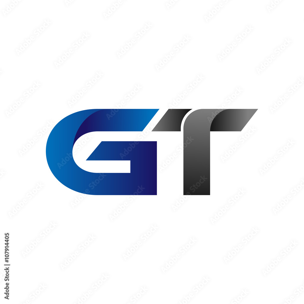 Modern Simple Initial Logo Vector Blue Grey gt Modern Simple Initial Logo Vector Blue Grey gt