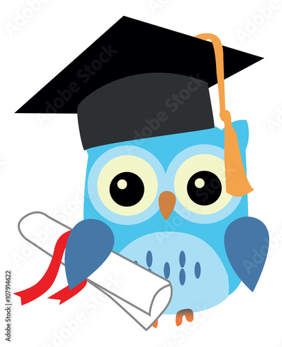 An illustration of a wise owl