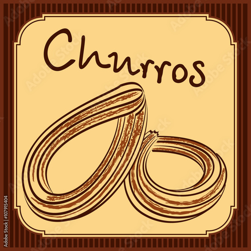 Churros vector