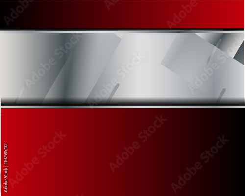Red abstract background vector 
