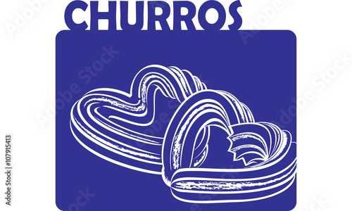 Churros vector