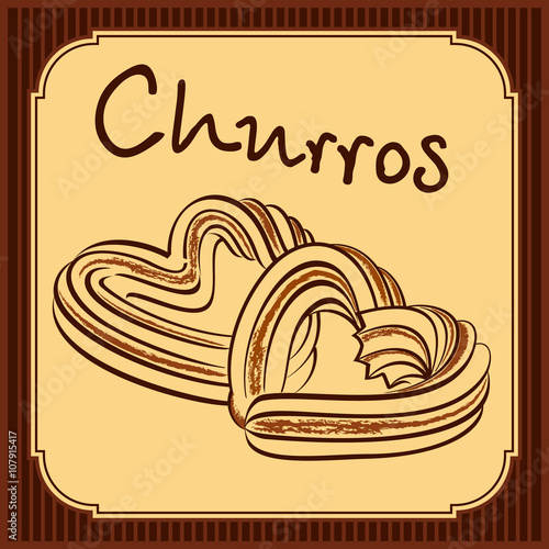 Churros vector