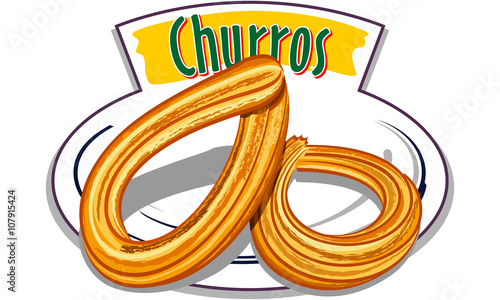 Churros vector