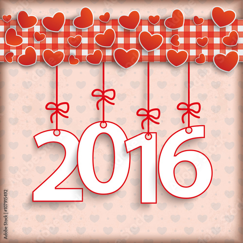 Vintage Cover Checked Banner 2016