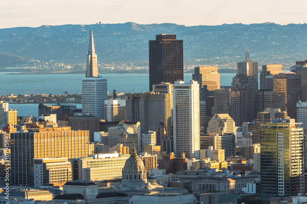 Obraz premium skyline of San Francisco