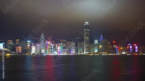 Wallpaper Mural Light show in Hong Kong. Victoria Harbour and Hong Kong Central. Timelapse 4k
 Torontodigital.ca