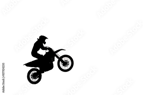 High jumping training motocross