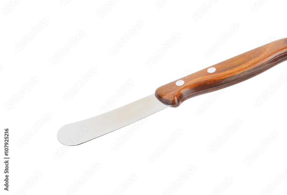 Wooden-handled butter knife Wooden-handled butter knife