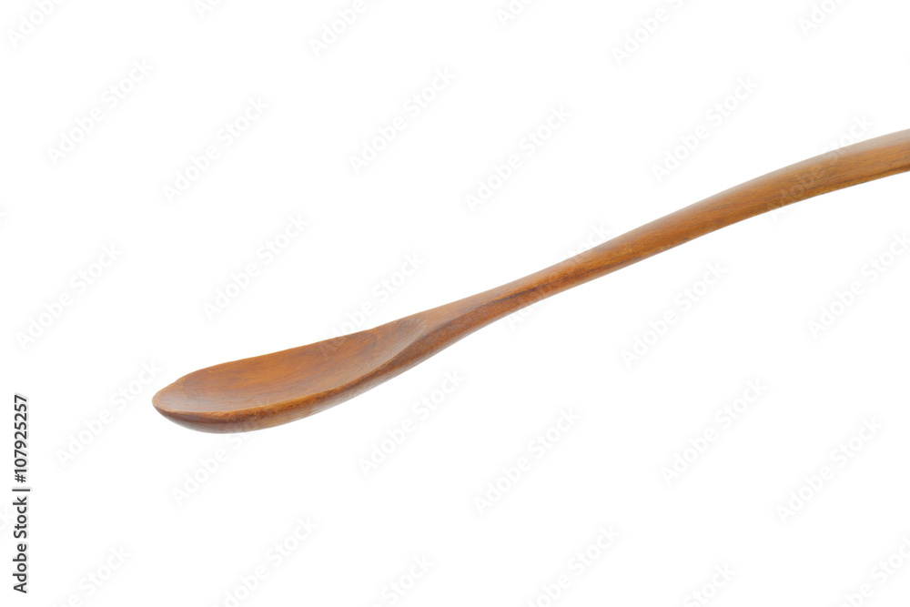Empty wooden spoon Empty wooden spoon