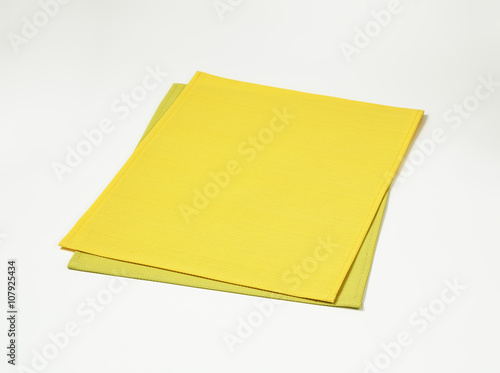 Yellow place mat © Viktor