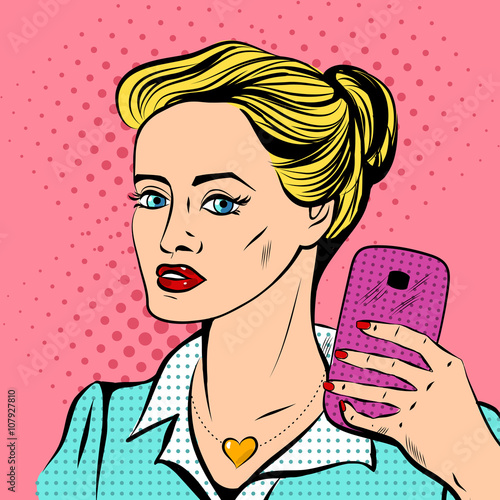 pop art girl