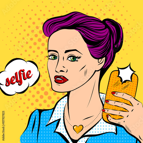 pop art girl