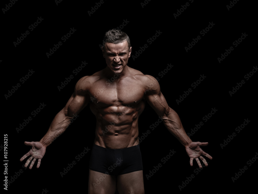 Fototapeta premium Muscular body