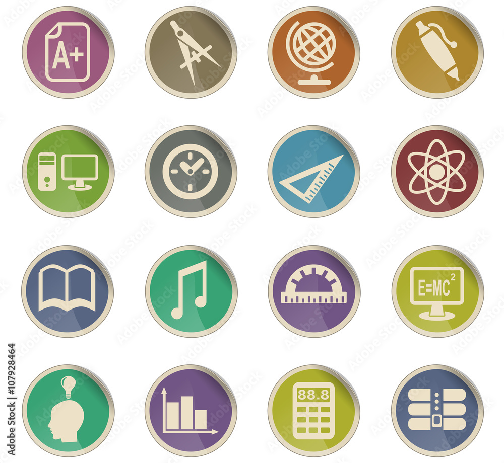 education icon set