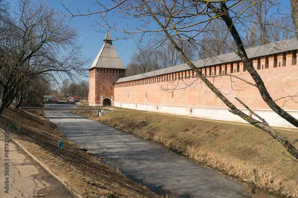 Kremlin wall in Smolensk-5.