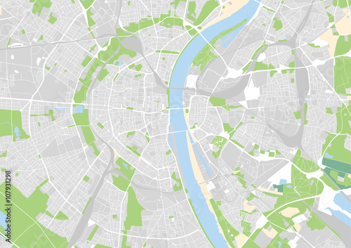 Vektor Stadtplan von Köln