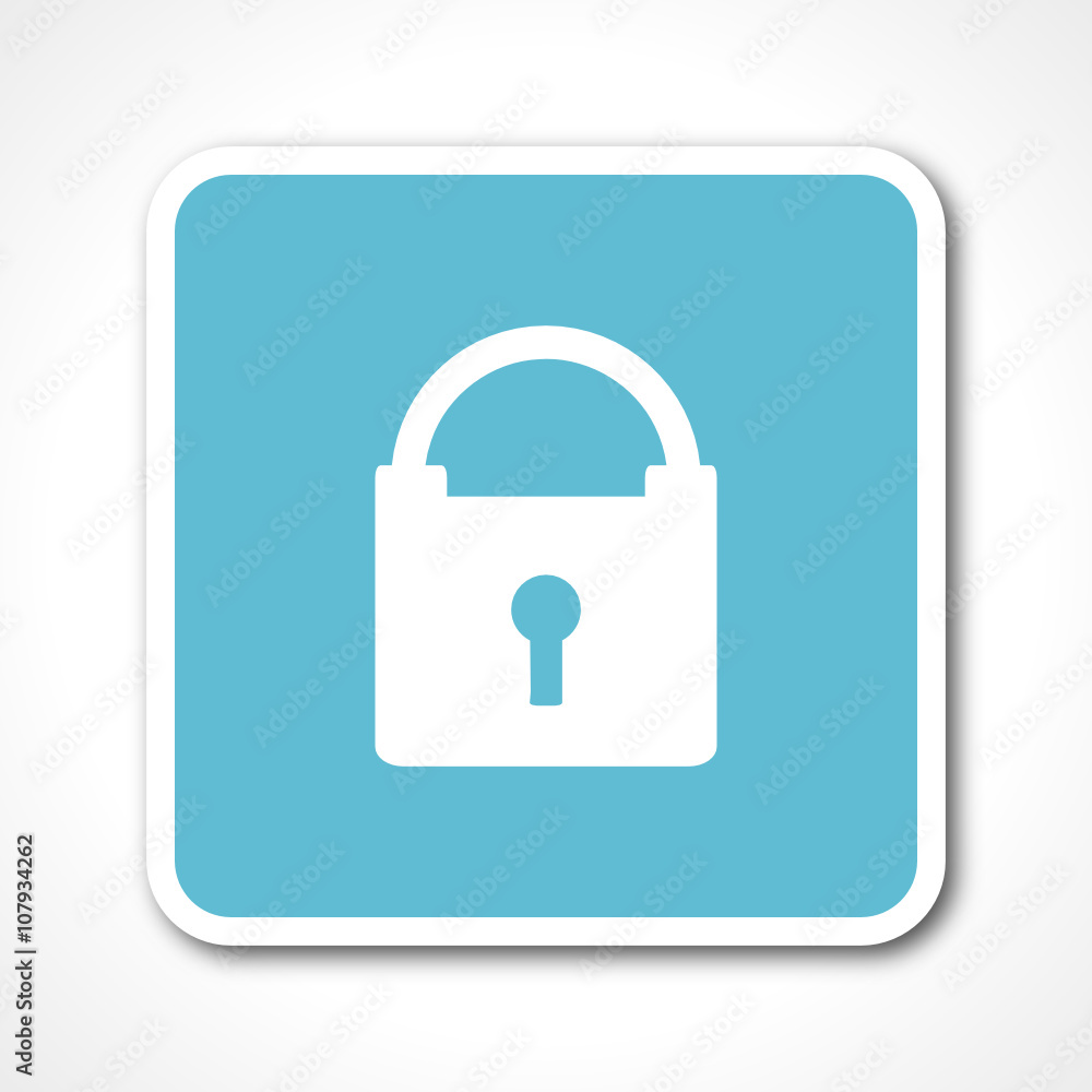 protection blue flat design vector web icon protection blue flat design vector web icon