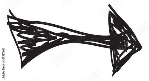 doodle arrows as design elements