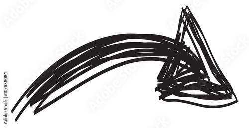 doodle arrows as design elements