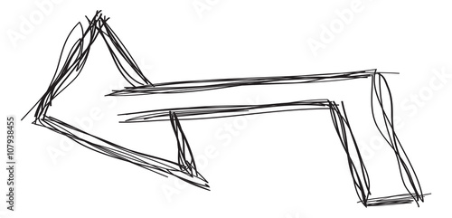 doodle arrows as design elements