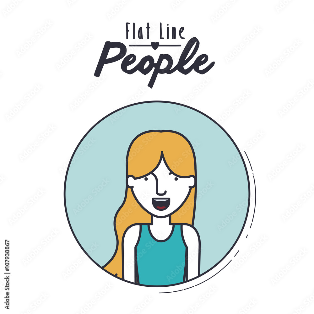 flat line people design flat line people design