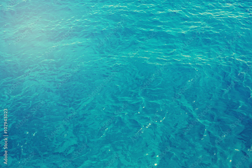 Abstract Blue Water Background