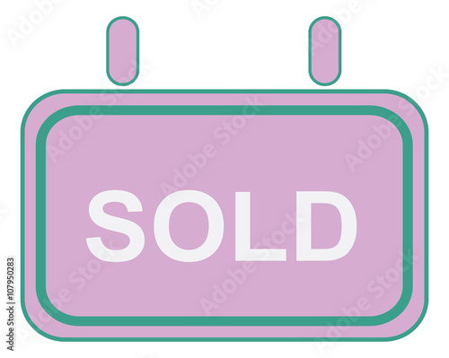 retail sales sign - vector icons