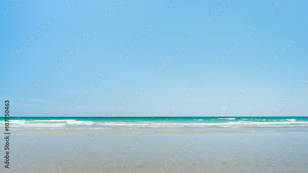Sea beach or ocean background