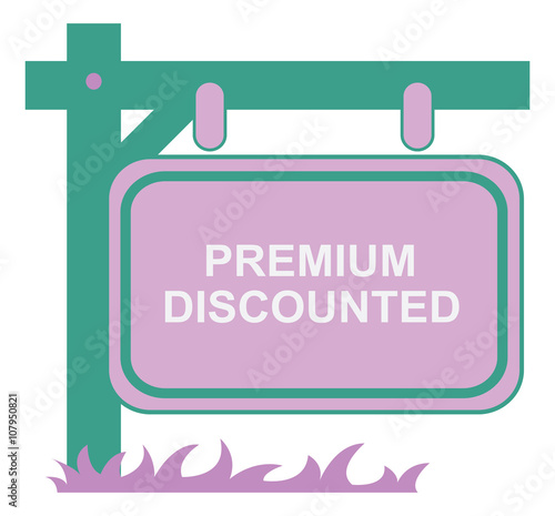 retail sales sign - vector icons