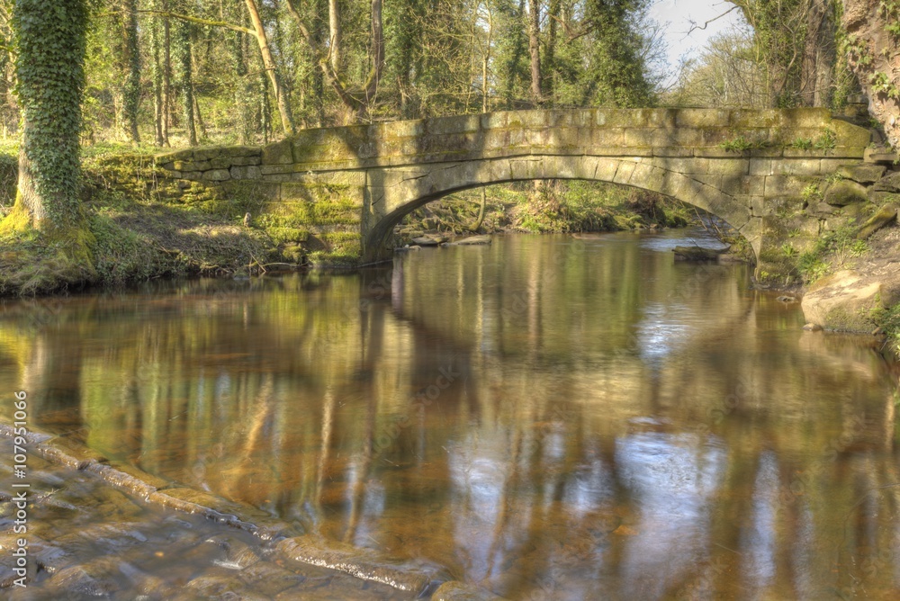 Bridge over a river Bridge over a river