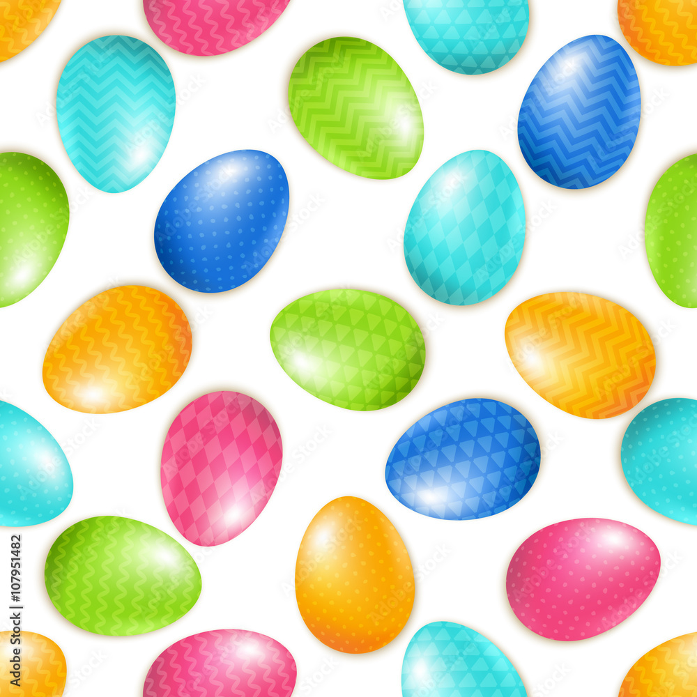 Happy Easter seamless pattern Happy Easter seamless pattern