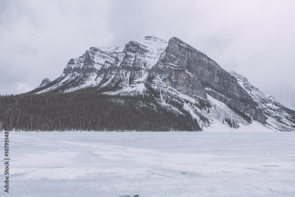 Obraz premium banff national park in winter