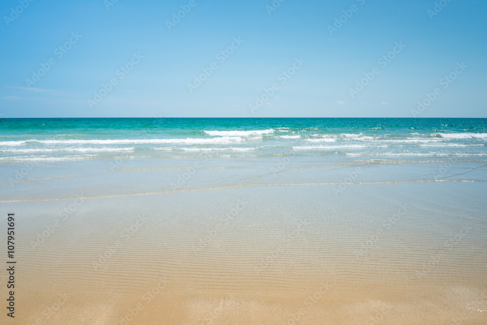 Sea beach or ocean background