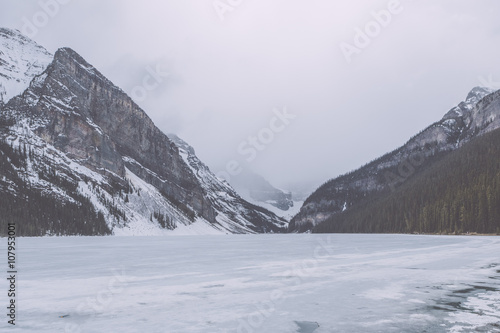 banff national park in winter