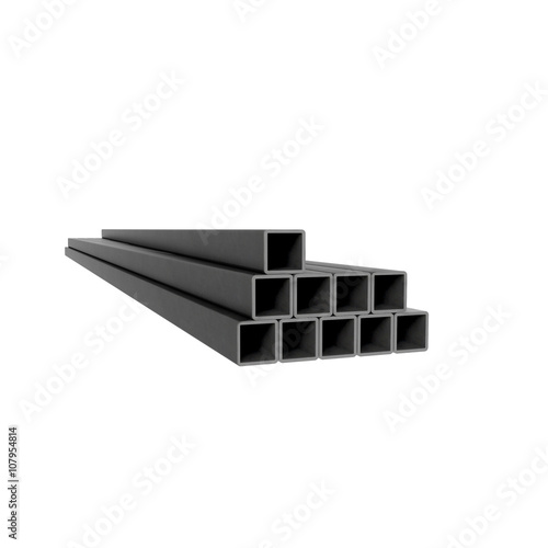 Metal square bars
