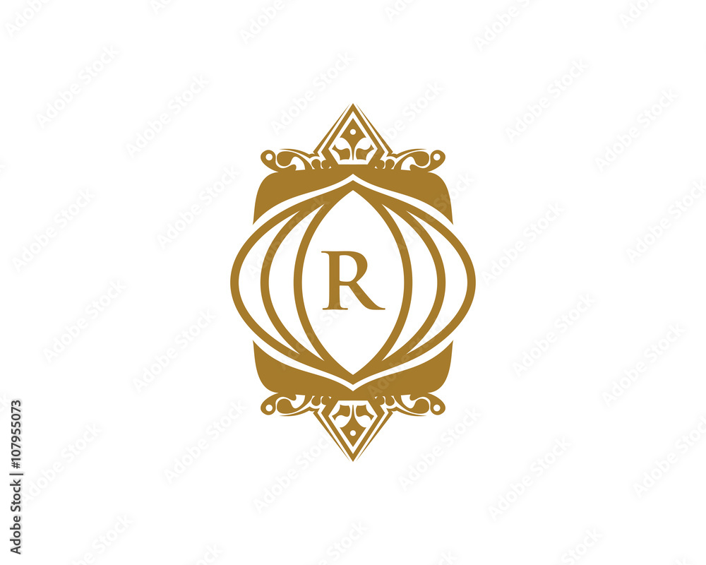 Luxury R Letter Logo