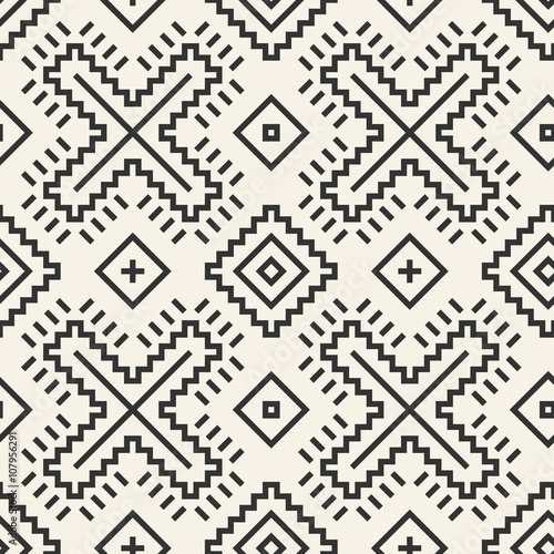 Seamless ethnic ukrainian pattern