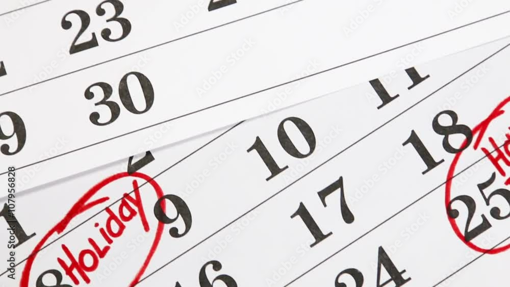 calendar with a date circled in marker calendar with a date circled in marker