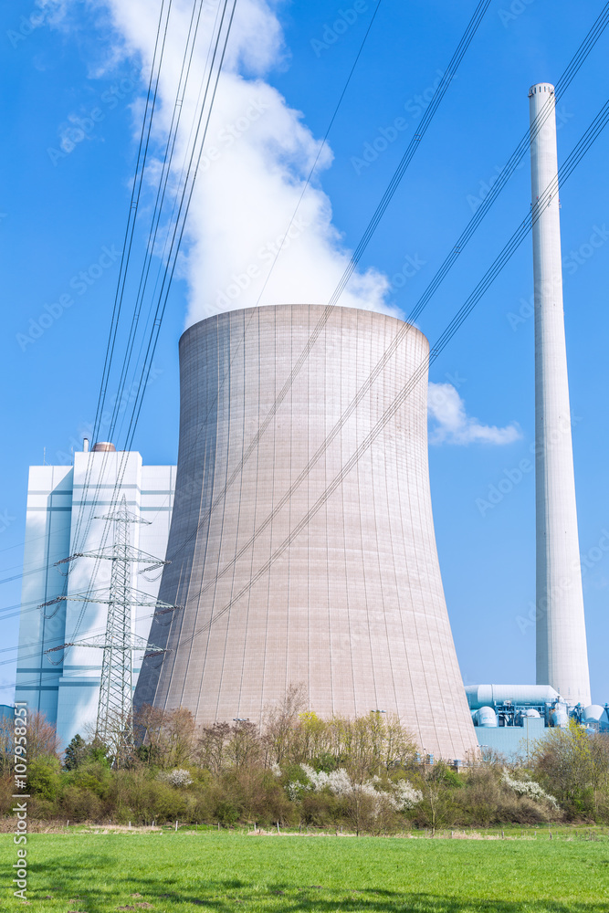 Fototapeta premium Kraftwerk - Power Station