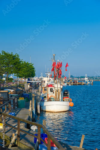 Fischereihafen in Heiligenhafen