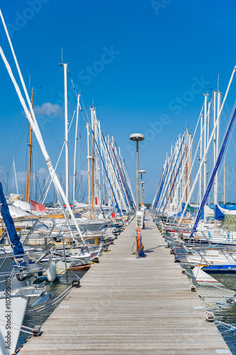 Yachthafen in Heiligenhafen