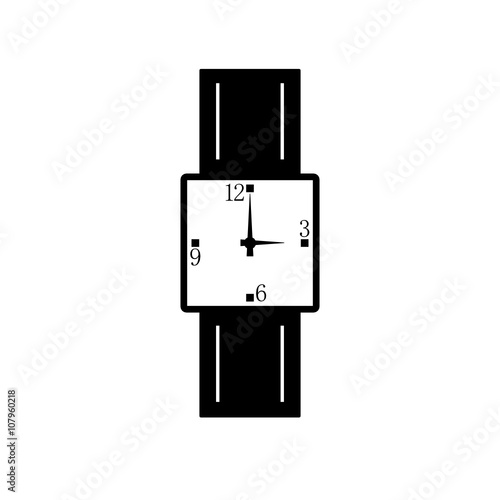 clock black illustration