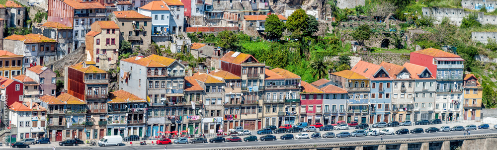 Panorama des quais de Porto