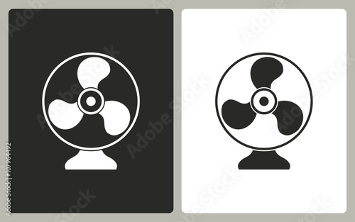 Fan - vector icon.