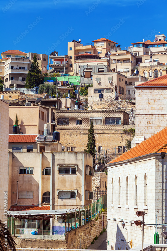 Roofs of Old City in Nazareth
